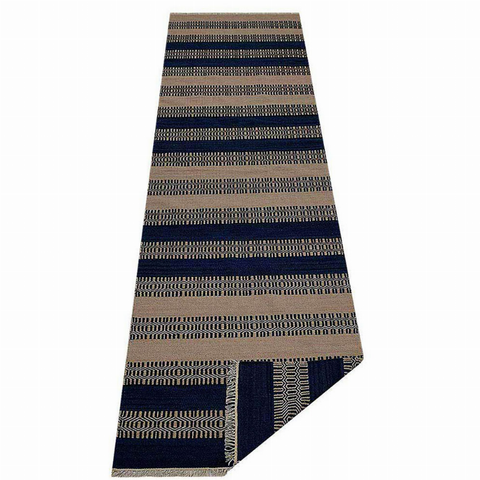 Rugsotic Carpets Hand Woven Flat Weave Kilim Wool Runner Area Rug Contemporary