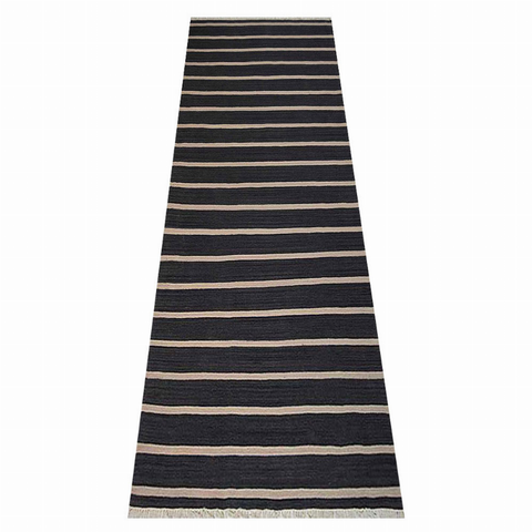 Rugsotic Carpets Hand Woven Flat Weave Kilim Wool Runner Area Rug Contemporary