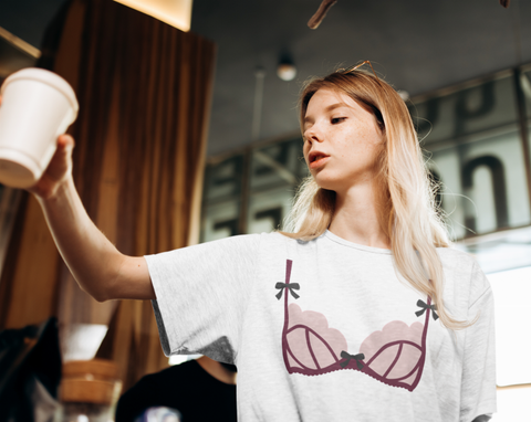 Pink Lingerie Tee