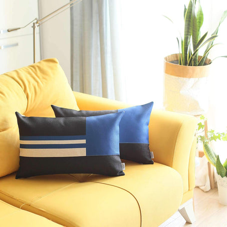 Boho-Chic Printed Jacquard Throw Pillow