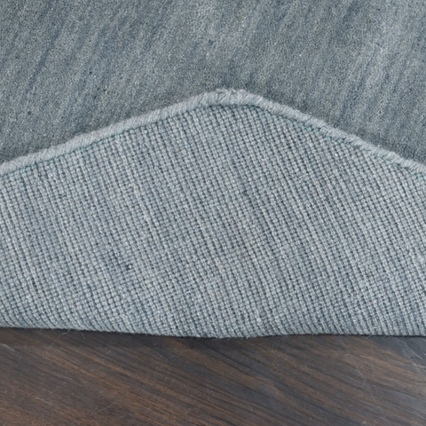 Rugsotic Carpets Hand Knotted Loom Wool Octagon Area Rug Solid