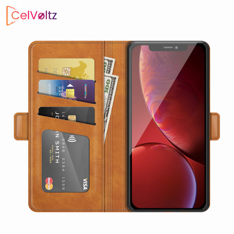 Celvoltz Wallet Case Pu Leather Premium Quality