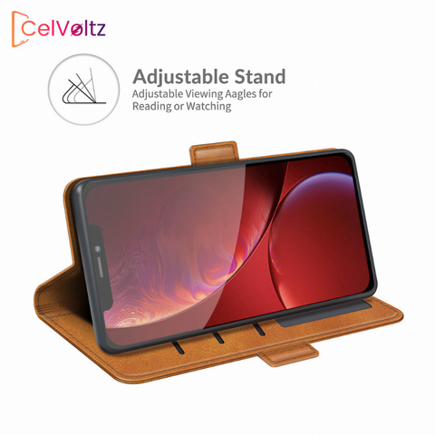 Celvoltz Wallet Case Pu Leather Premium Quality