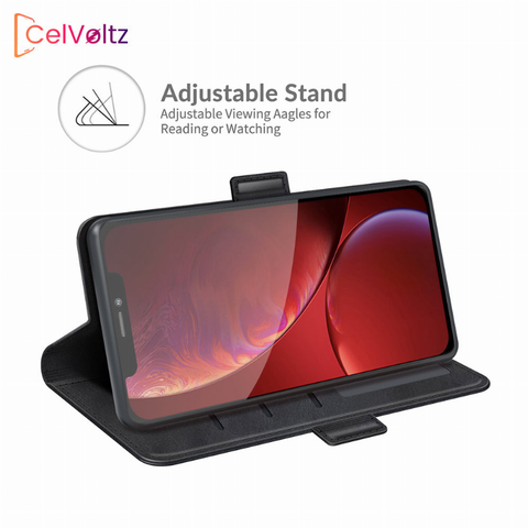 Celvoltz Wallet Case Pu Leather Premium Quality