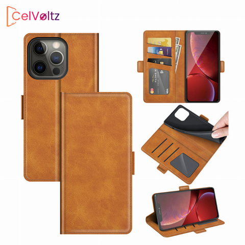 Celvoltz Wallet Case Pu Leather Premium Quality