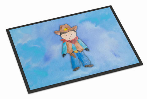 Western Watercolor Indoor or Outdoor Mat