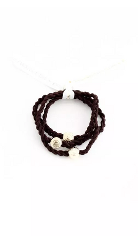 Signature Braided Pony Set of 3