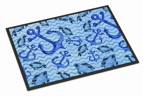 Ocean Artwork Indoor or Outdoor Mat
