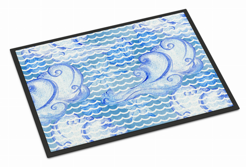 Ocean Artwork Indoor or Outdoor Mat