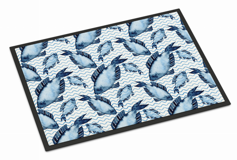 Ocean Artwork Indoor or Outdoor Mat