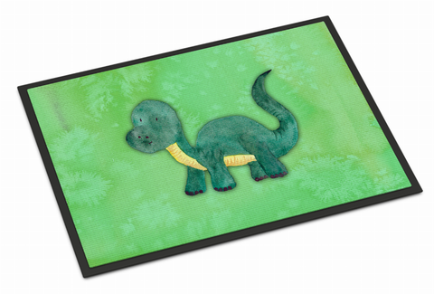 Dinosaur Watercolor Indoor or Outdoor Mat
