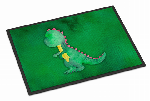 Dinosaur Watercolor Indoor or Outdoor Mat