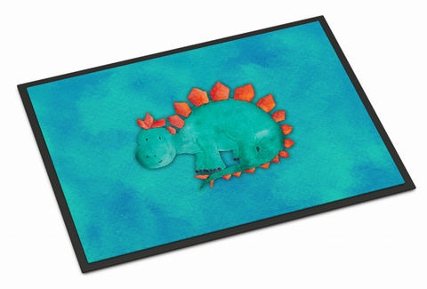 Dinosaur Watercolor Indoor or Outdoor Mat