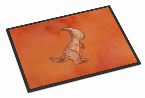 Dinosaur Watercolor Indoor or Outdoor Mat