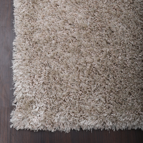 Rugsotic Carpets Hand Tufted Shag Polyester Runner Area Rug Solid