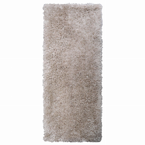 Rugsotic Carpets Hand Tufted Shag Polyester Runner Area Rug Solid