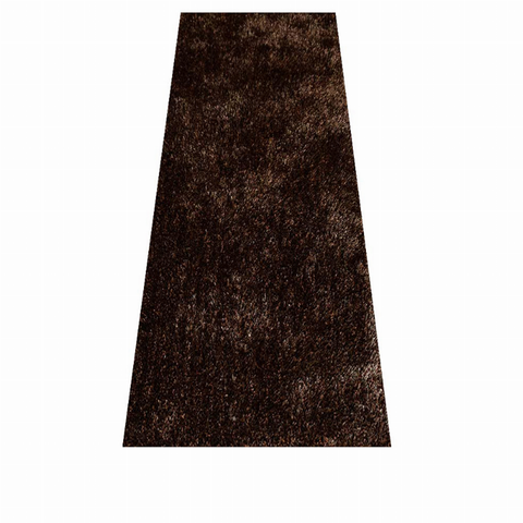 Rugsotic Carpets Hand Tufted Shag Polyester Runner Area Rug Solid