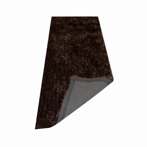 Rugsotic Carpets Hand Tufted Shag Polyester Runner Area Rug Solid
