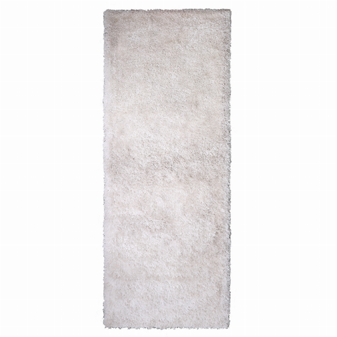 Rugsotic Carpets Hand Tufted Shag Polyester Runner Area Rug Solid
