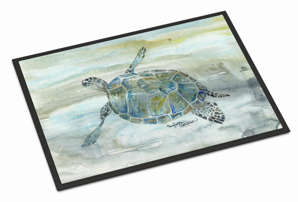 Watercolor Indoor or Outdoor Mat 24x45