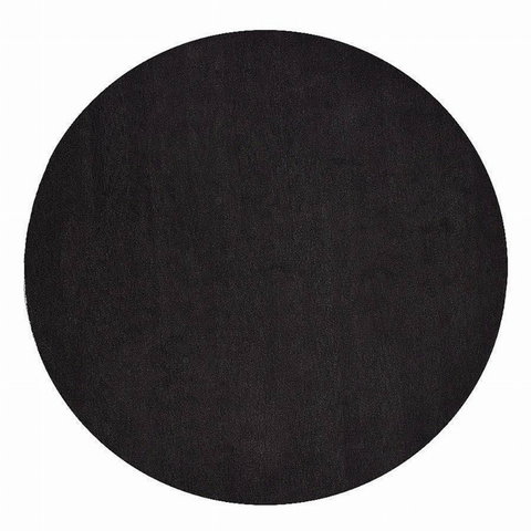 Rugsotic Carpets Hand Knotted Loom Wool Round Area Rug Solid