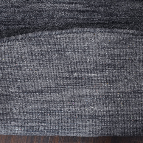 Rugsotic Carpets Hand Knotted Loom Wool Round Area Rug Solid