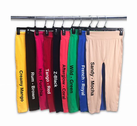 Spandex Capri Length Leggings