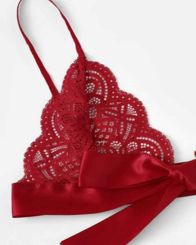 La Belle Fantastique Bow Tie lingerie (2 piece set)