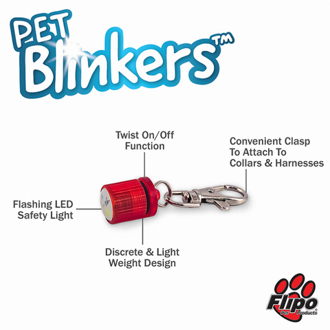 Pet Blinkers Flashing LED Pet Safety Light