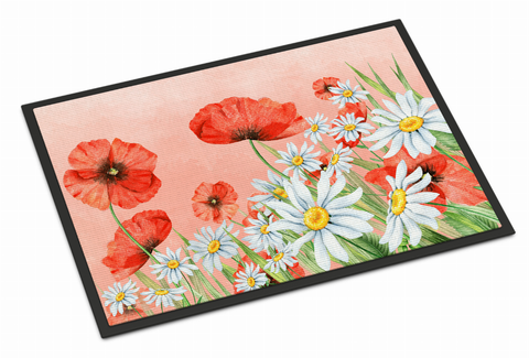 Floral Art Indoor or Outdoor Mat