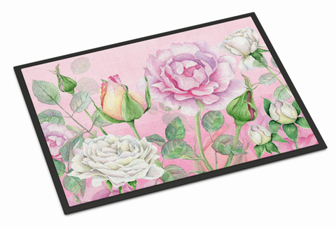 Floral Art Indoor or Outdoor Mat