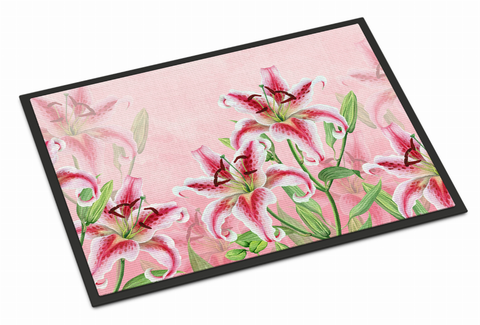 Floral Art Indoor or Outdoor Mat