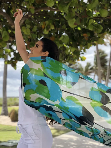 Screen Print Scarf:
