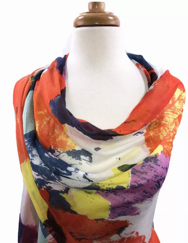 Screen Print Scarf: