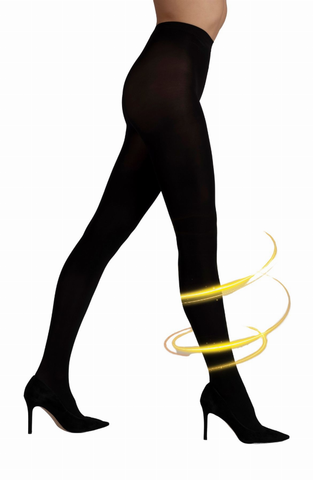Revolutionary Opaque Silky Soft Support Tights, Helps With Blood Circulation.