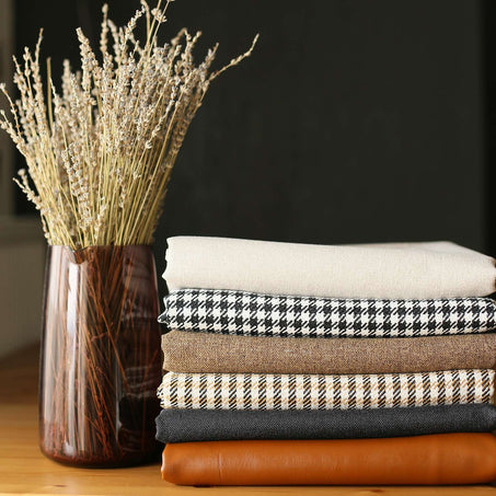 Boho-Chic Vegan Faux Leather Throw Pillow