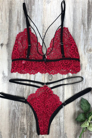 La Belle Fantastique Erotic Lingerie (2 Piece Set)