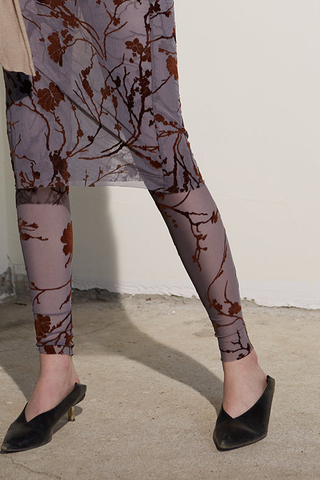 Rimless | Sheer-chiffon Leggings
