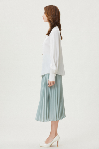 Fangyan | Hibiscus Silk Shirt