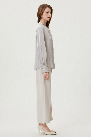Fangyan | Daffodil Silk Shirt