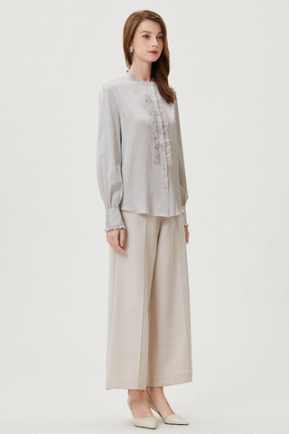 Fangyan | Daffodil Silk Shirt