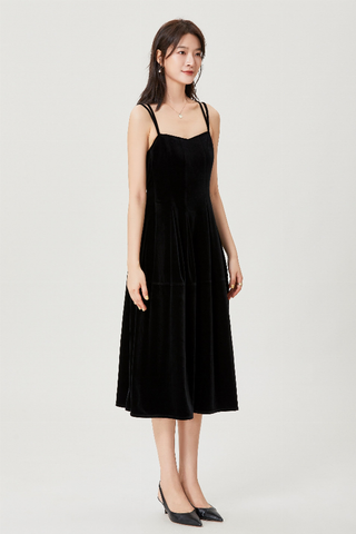 Sylphide | Velvet Sweetheart Dress