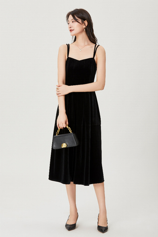 Sylphide | Velvet Sweetheart Dress