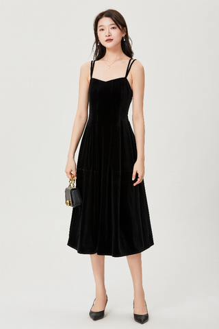 Sylphide | Velvet Sweetheart Dress