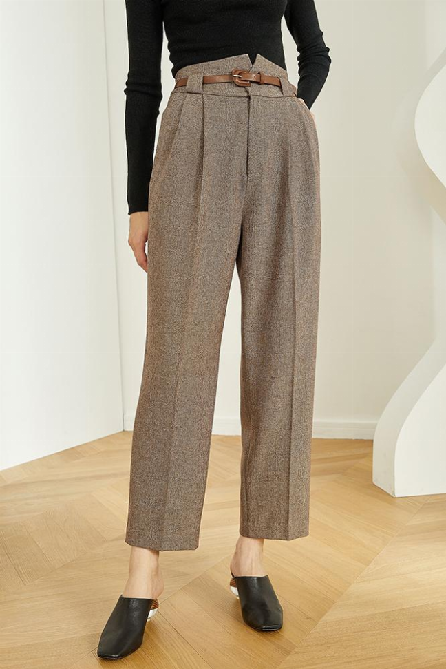 Fansilanen | Woolen Belt Pants