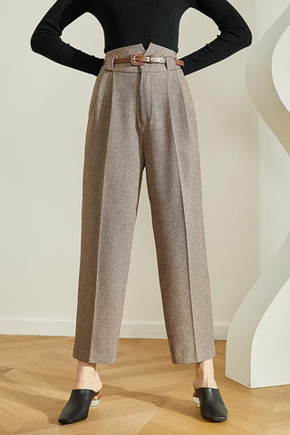 Fansilanen | Woolen Belt Pants