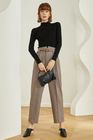 Fansilanen | Woolen Belt Pants