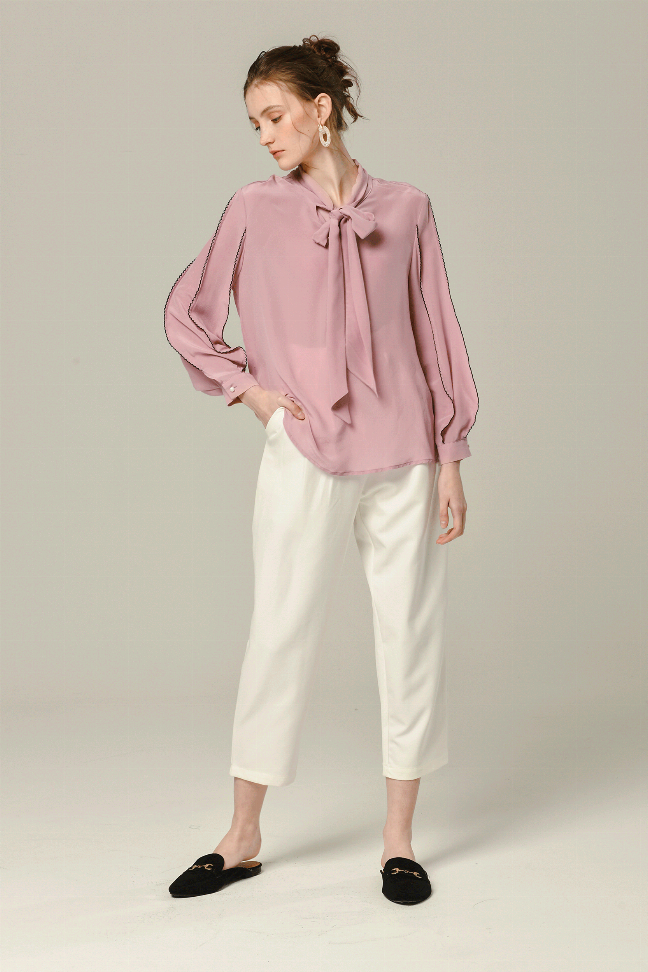 Fangyan | Sloth Silk Blouse