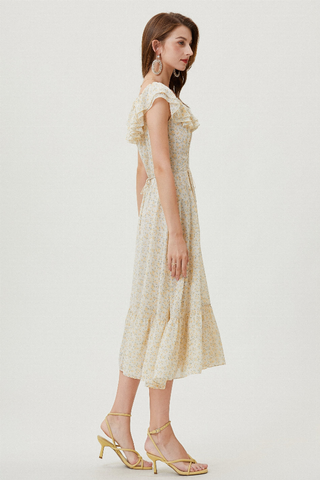 Sylphide | Forsythia Ruffle Dress