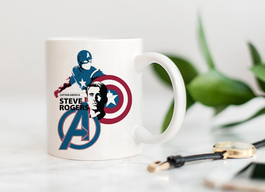 Hero Inspired Coffee Mug - Captain | By Trebreh Designs